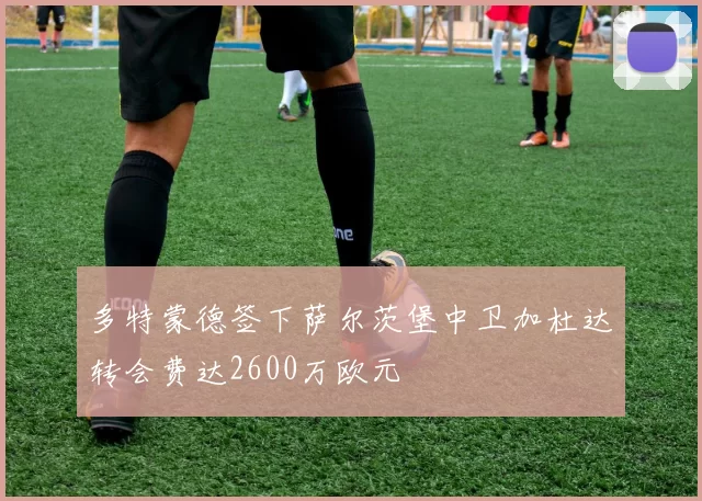 多特蒙德签下萨尔茨堡中卫加杜达转会费达2600万欧元